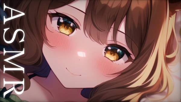 [本多]专业舔耳师♡愉快的舔耳♡黑色3Dio | ASMR番茄助眠