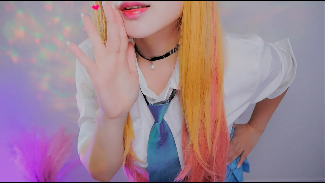 [MELODY]喜多川海梦Cosplay|涂口水画|手部动作 | ASMR番茄助眠
