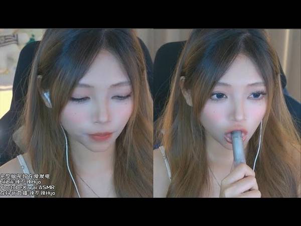 [辣辣]油管预览|吸溜双耳舔麦口腔音 | ASMR番茄助眠
