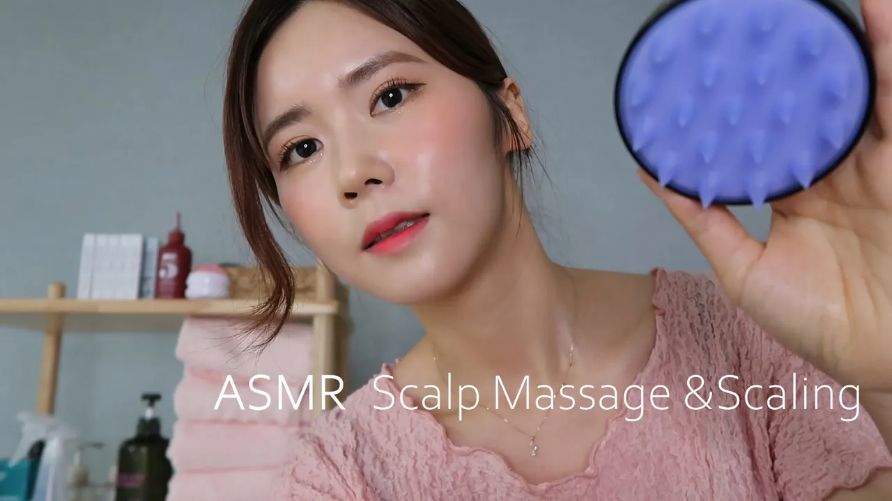【Mongsilunnie】舒适的头皮放松按摩哄睡|梳头发|轻声耳语 | ASMR番茄助眠