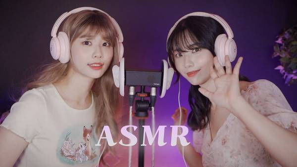 [Suna]双胞胎让你安心入睡(吹耳朵, 单词重复, 水声, 跳跳糖等) | ASMR番茄助眠