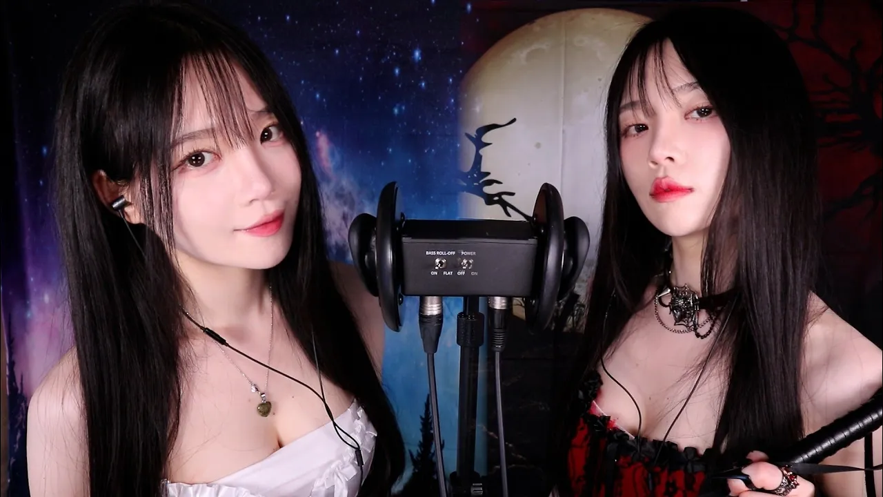 [nara_나라] 双胞胎带来的吹耳、吸耳、口腔声，一听就起酥麻 | ASMR番茄助眠
