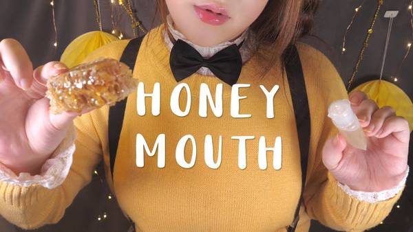 [PPOMO] 超级甜蜜的口腔音助眠 | 吃蜂巢蜜的声音 | ASMR番茄助眠