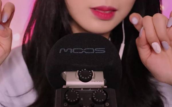 [wooyeon]用唾液在你的脸上画画|视觉助眠 | ASMR番茄助眠