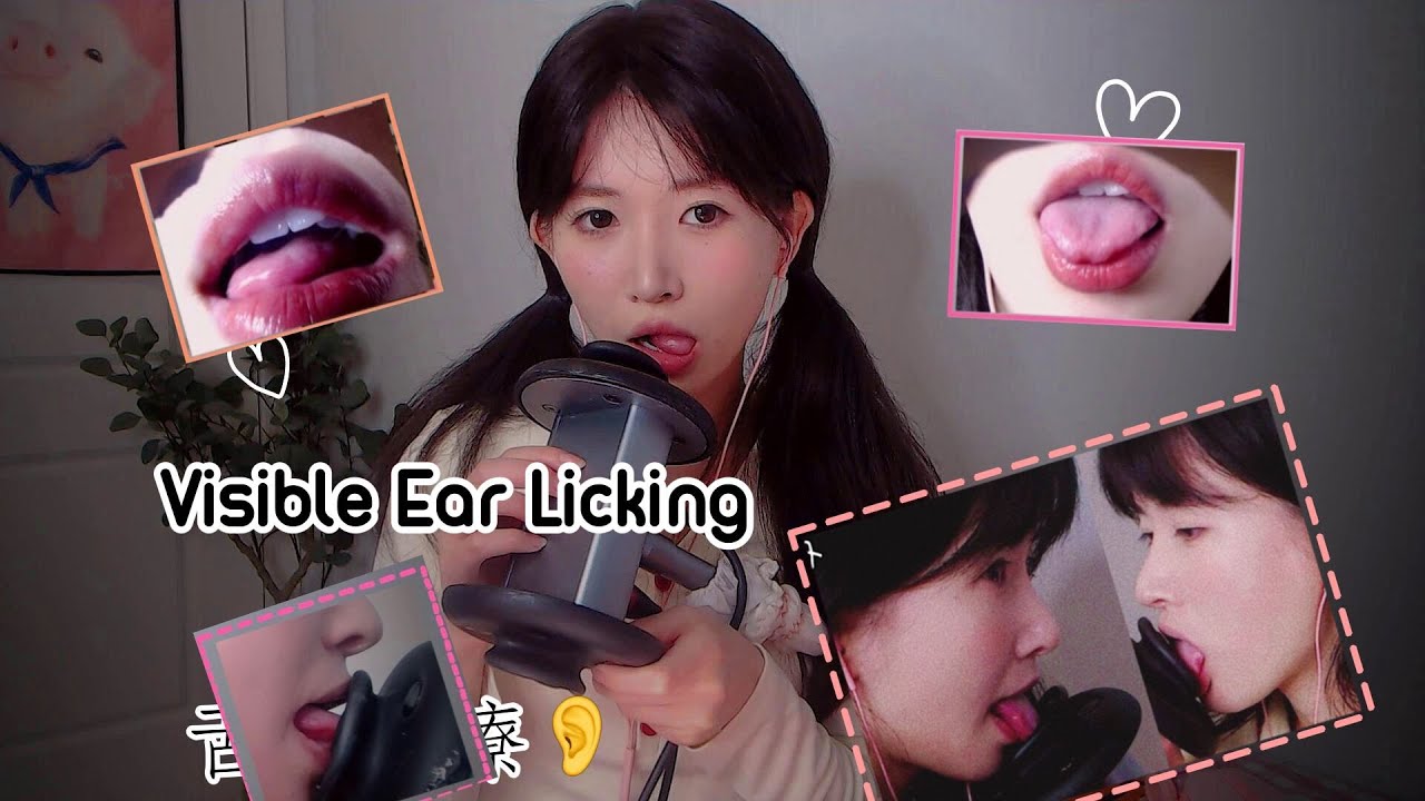 [芝麻对辣]可视舌尖的舔耳|超放松耳疗|新年礼物 | ASMR番茄助眠