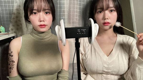 [Jamonghae]双倍愉悦：双胞胎清洁按摩耳朵，尽享极致耳部SPA体验 | ASMR番茄助眠