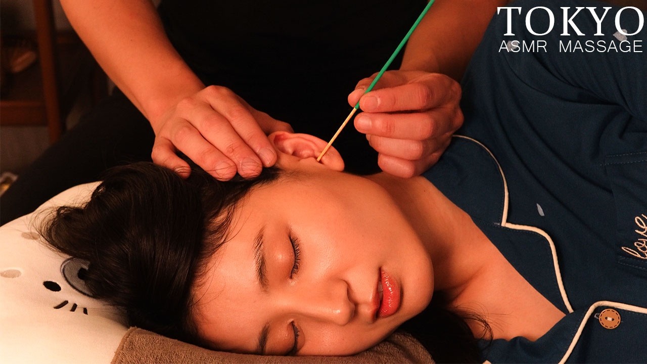 [ TOKYO MASSAGE]  保证深度睡眠 | 60分钟耳朵SPA & 耳朵清洁 | ASMR番茄助眠