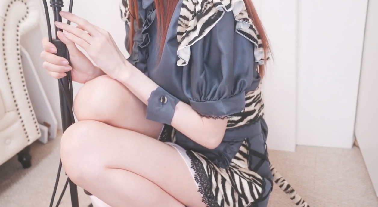 [利香]与傲娇的恶魔女仆共度舔耳快乐时光♡高画質実写[2023-3] | ASMR番茄助眠