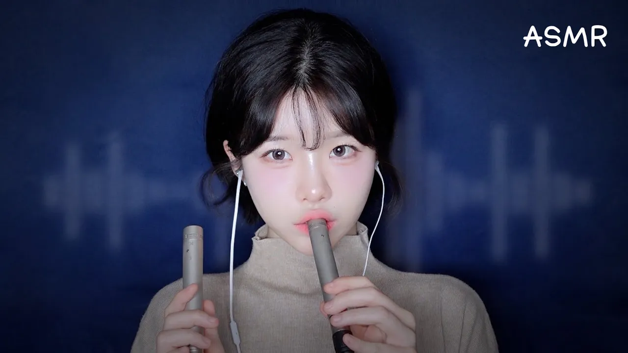 [yeonchu]强烈刺痛感的咬麦口腔音|两耳同时|享受纯粹宁静的疗愈时刻 | ASMR番茄助眠