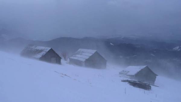 冬季暴风雪背景白噪音|放松学习|6小时