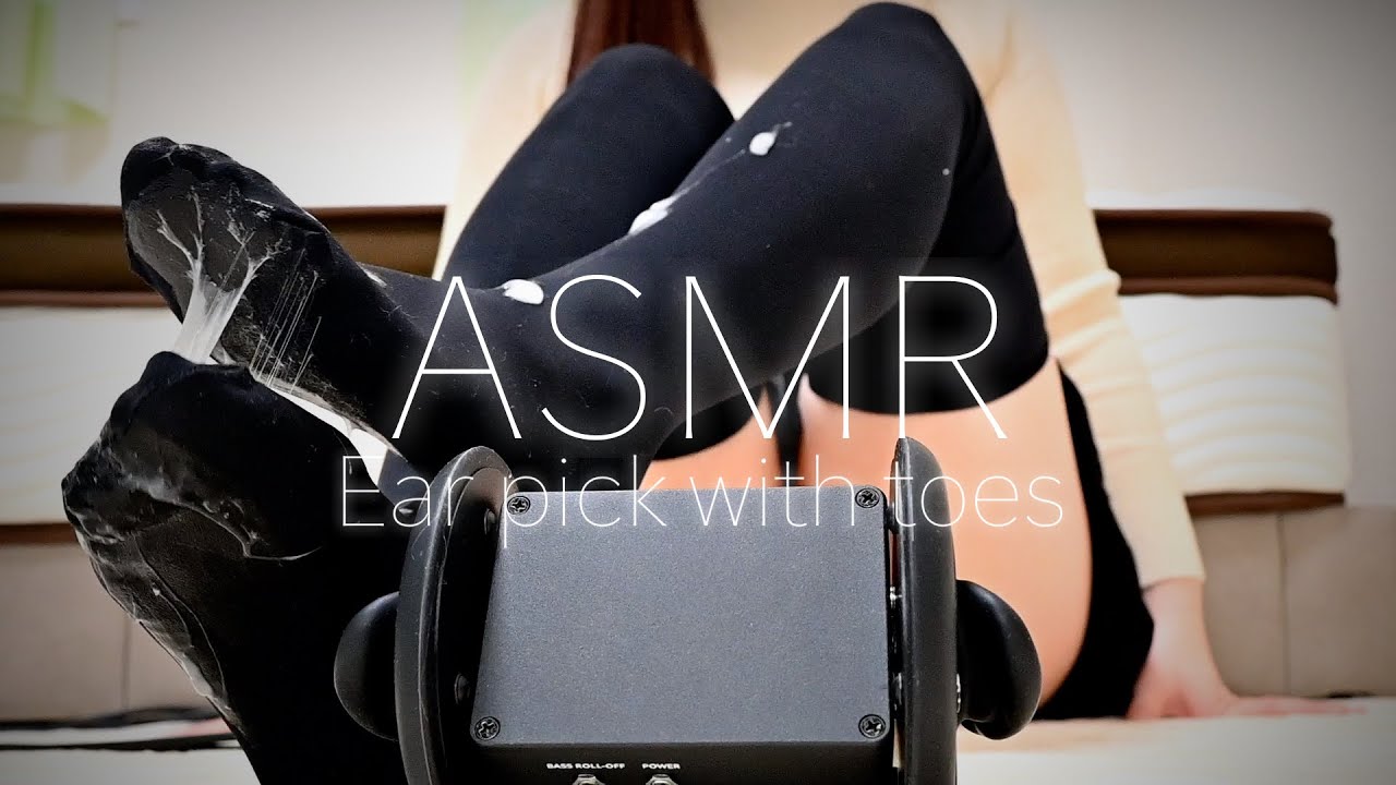 [pomeko] 用白色润滑凝胶诱导睡意的耳部按摩 | 波美子 | ASMR番茄助眠