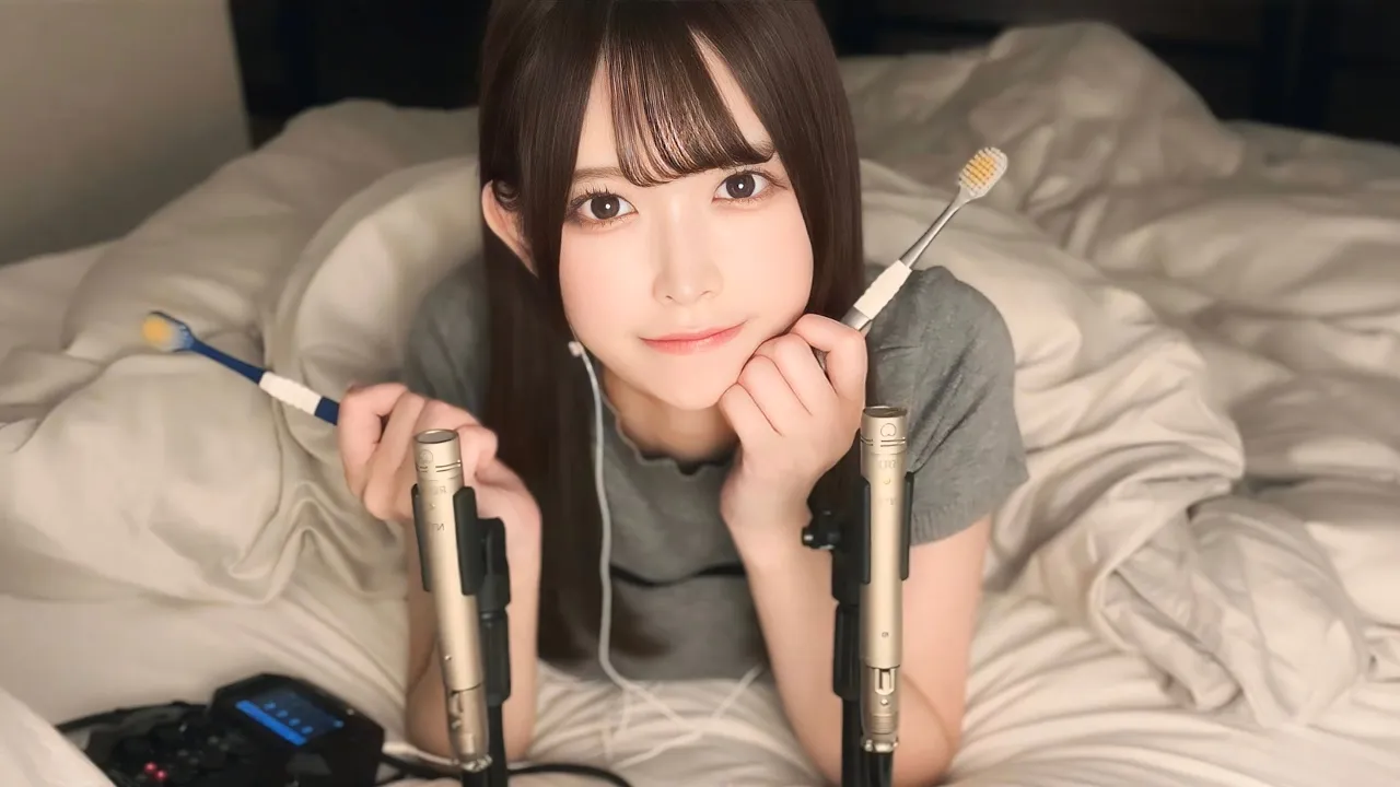 [Momota]手持麦克风测试|RODE/NT5|棉棒耳朵按摩放松 | ASMR番茄助眠