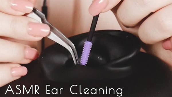 【掏耳助眠】Olive ASMR用4种工具为你掏耳朵，清洁耳朵ASMR