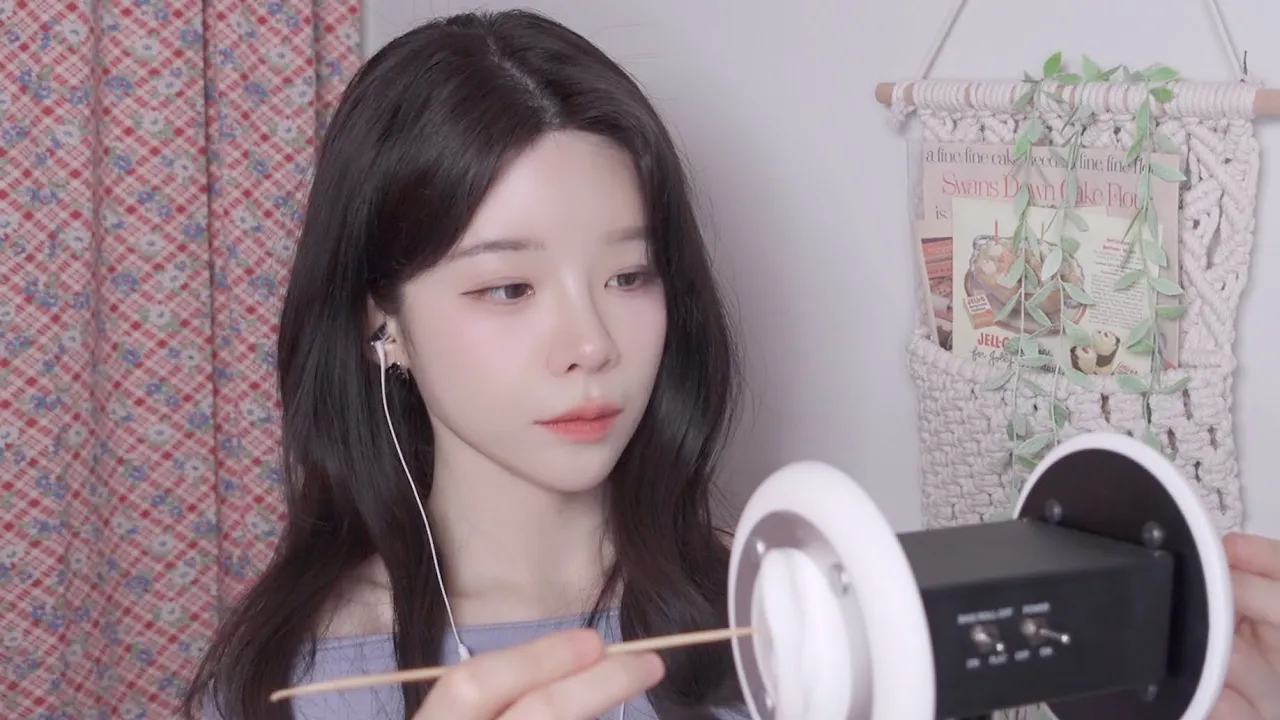 [yeonchu]五种深层刺激清爽的双耳同时清洁耳朵的方法 | ASMR番茄助眠