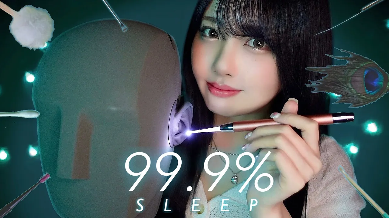 [benio店長]深度睡眠：10种音质最好的耳朵清洁|中式耳挖 | ASMR番茄助眠