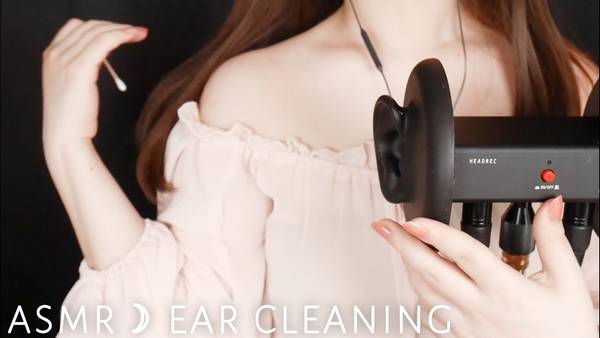 【耳朵按摩】1小时头部穿透式耳朵清洁 棉签掏耳ASMR?