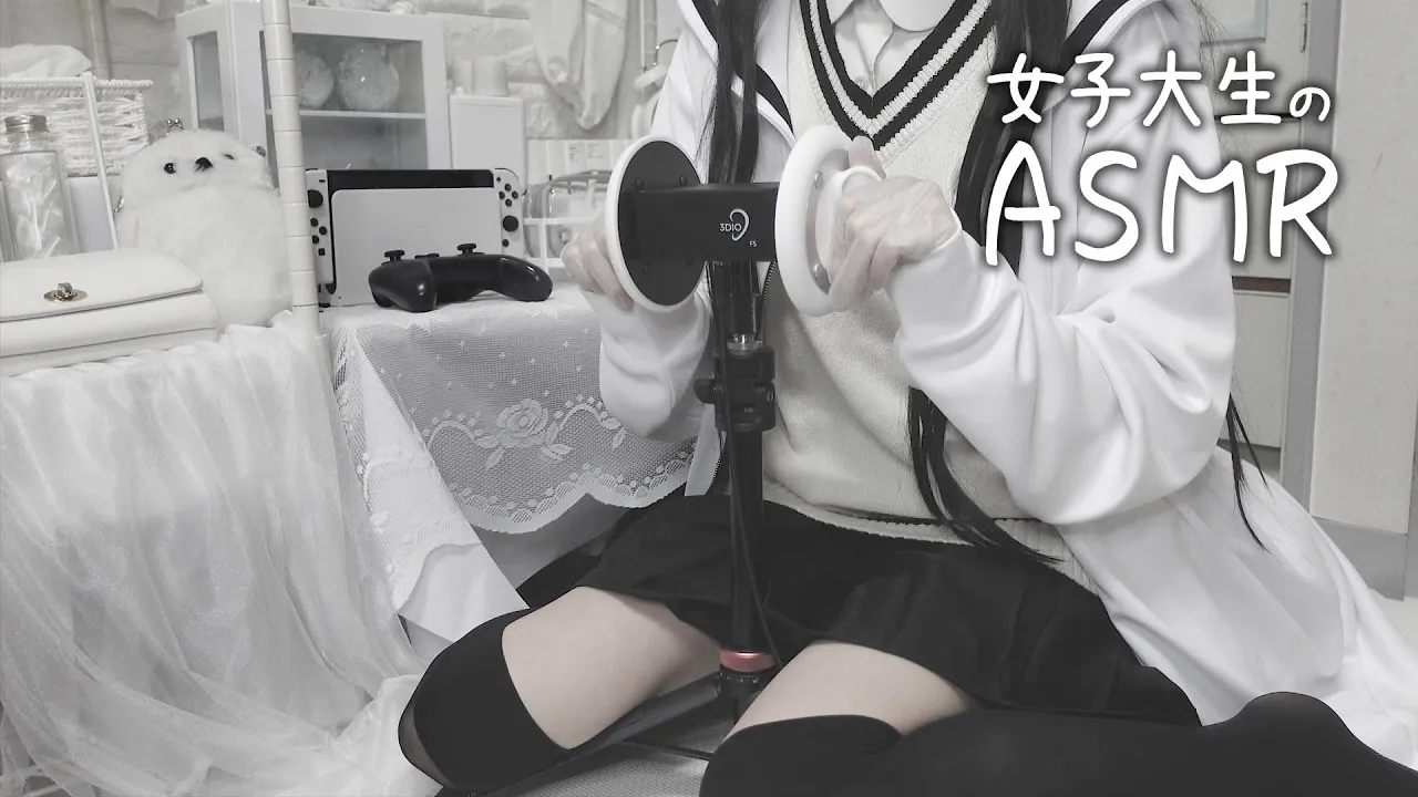 [沙夜]1小时带你体验5种耳朵按摩|泡沫按摩|两耳同时 | ASMR番茄助眠