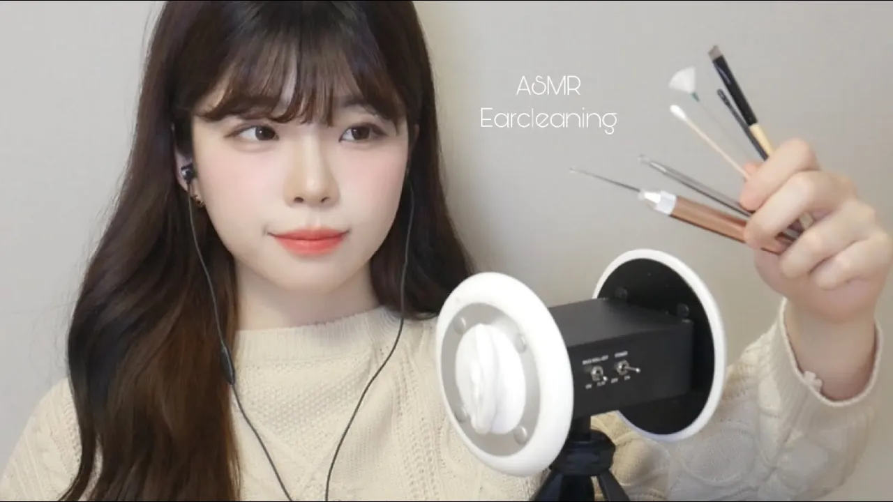 [yeonchu] 耳朵清洁|棉签掏耳|1小时|无人声 | ASMR番茄助眠