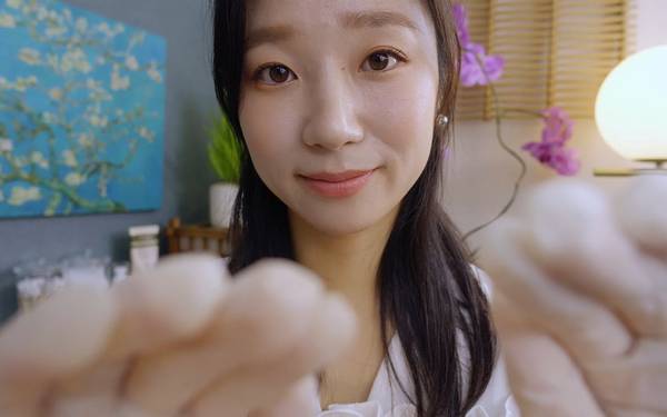 [Latte]触诊你的面部和头皮|角色扮演 | ASMR番茄助眠