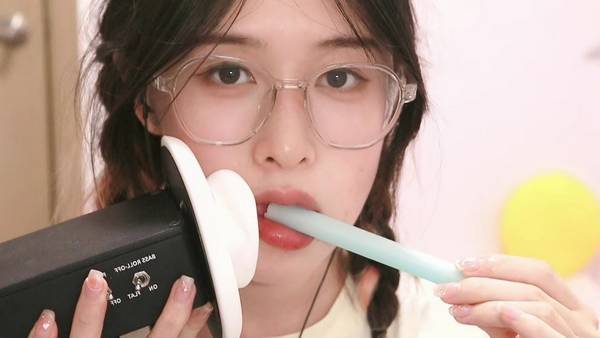 [椰子]深入的腊瓶糖泡泡糖咀嚼音 | ASMR番茄助眠