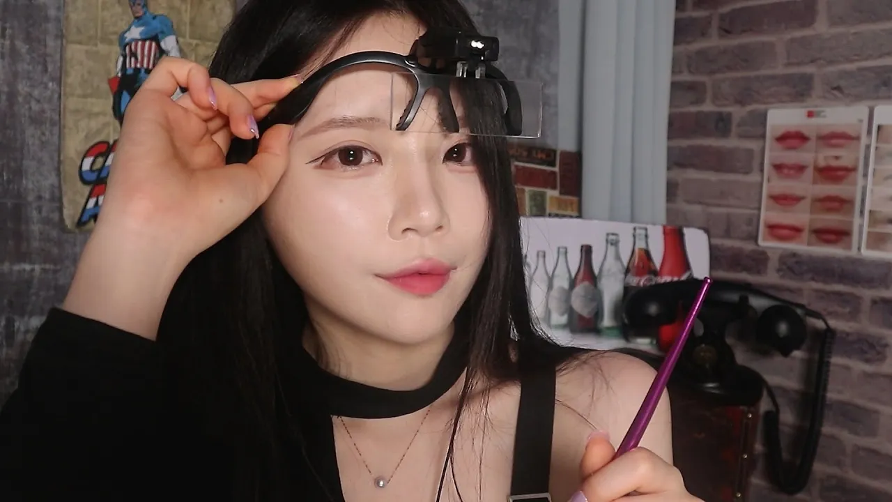 【nara助眠】纹眉店的全套体验服务|修眉|皮肤护理 | ASMR番茄助眠