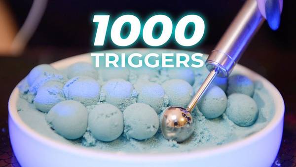 【Bakery助眠】入睡神器! 1000个触发音|3小时|无人声 | ASMR番茄助眠