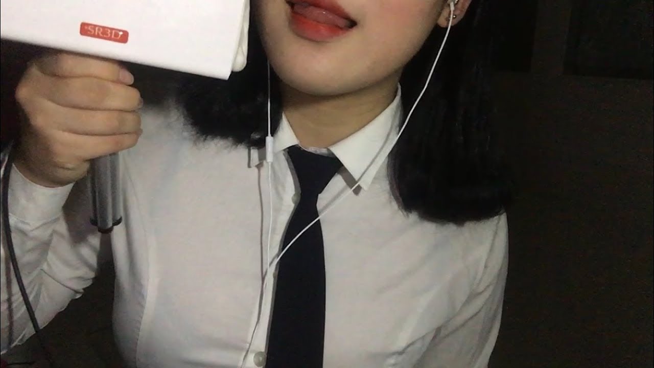 【彩英】韩国ASMR舔耳口腔音Ear Eating, Mouth Sounds | ASMR番茄助眠