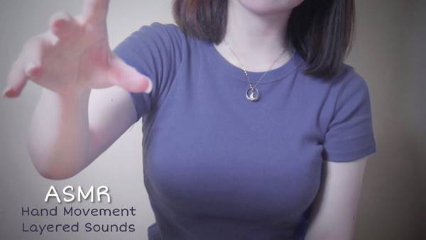 [yeonchu]  慢腾腾的手部动作分层和各种触发音 | ASMR番茄助眠