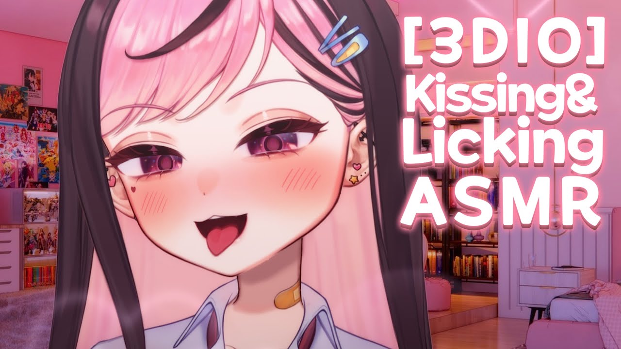 [모야지moyaji]舔耳口腔音搭配亲吻放松，为你打造一个宁静的夜晚 | ASMR番茄助眠