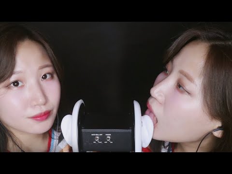【舔耳】韩国ASMR双人舔耳无人声助眠哄睡口腔音[音频] | ASMR番茄助眠