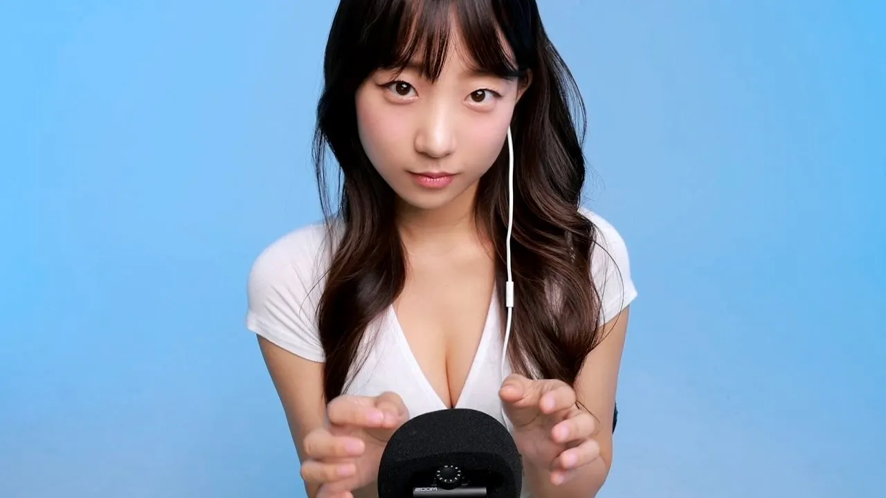 [Eunji]刺痛感满满的麦克风抓挠摩擦|1小时助眠放松 | ASMR番茄助眠
