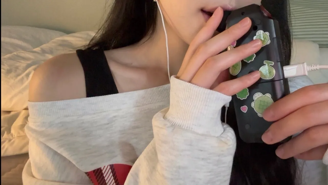 [햄니 asmr]嚼口香糖时发出的口腔音，带你沉浸于声音的温柔怀抱 | ASMR番茄助眠