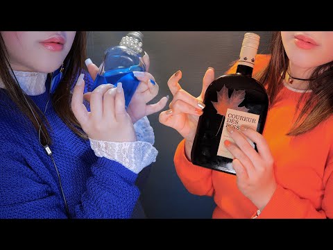 [PPOMO] 哪个女孩是你喜欢的类型？快速与缓慢的物体敲击音 | ASMR番茄助眠