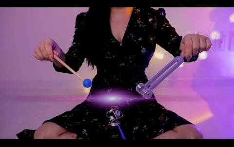 [melody]让你感到轻松的音叉助眠|360°振动 | ASMR番茄助眠