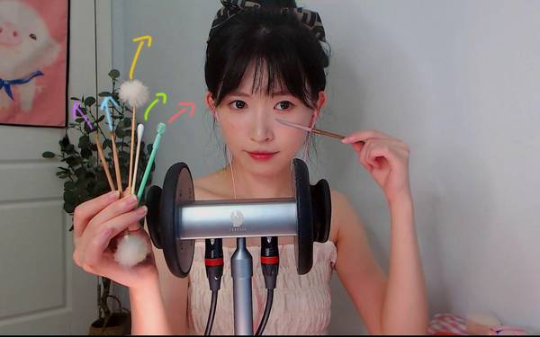 [芝麻对辣]免疫向深入大脑掏耳|木耳勺|云刀|棉签|鹅毛棒 | ASMR番茄助眠